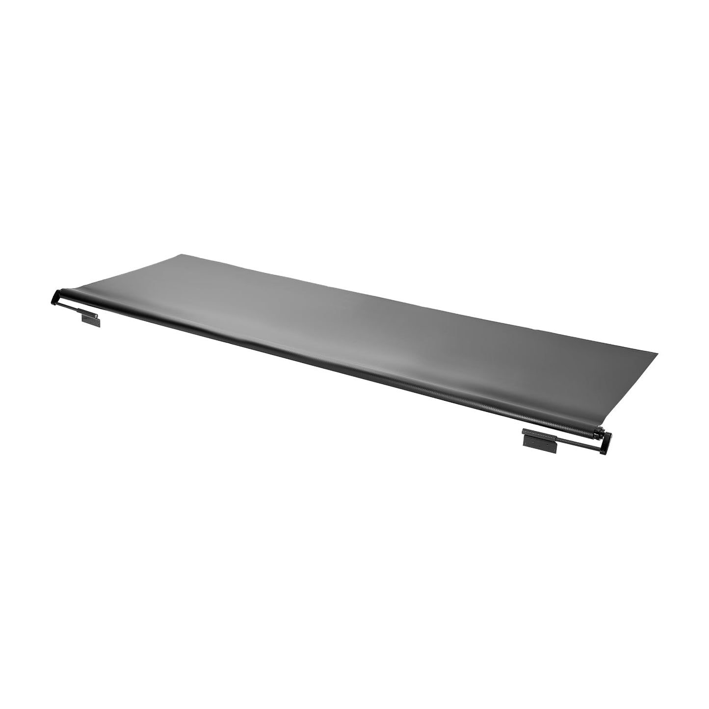 VEVOR Rv Slide Topper, 13'1" (12'7") Weatherproof Awning for RV Slide with Thicker Bracket, Heavy Duty Slide Topper Awning Fit for RV & Motorhome (Black)