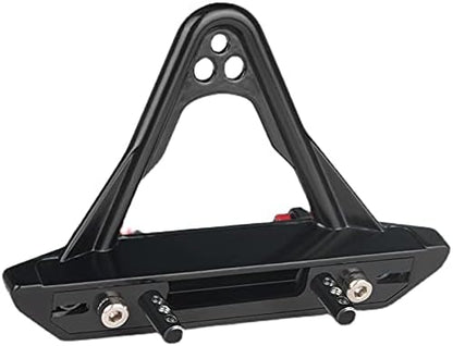 KYX Racing Aluminum Alloy Front Bumper Upgrades Parts Accessories For 1/24th Scale RC Crawler Car Axial SCX24 Deadbolt JLU