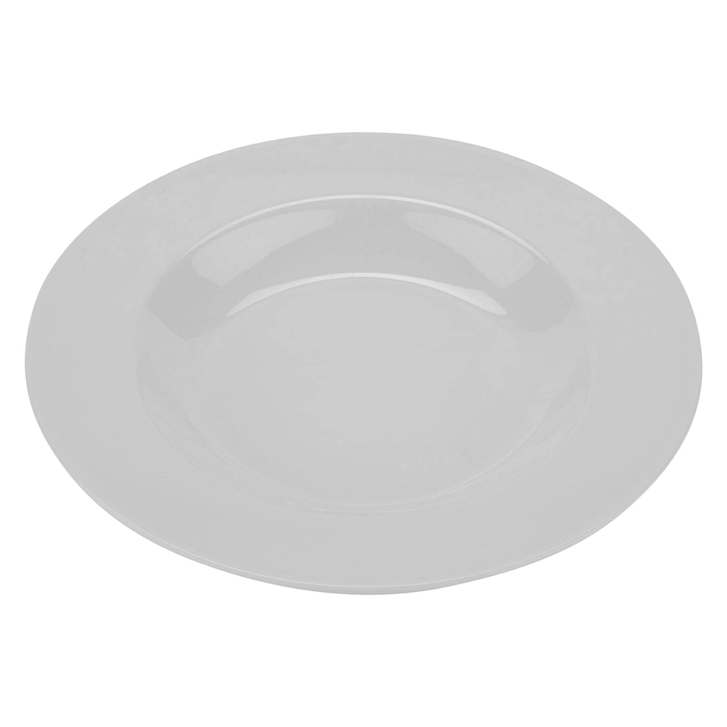 G.E.T. B-1611-DW Diamond White Collection, White 16 oz. Melamine Bowls (Pack of 12),