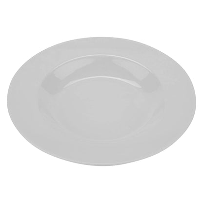 G.E.T. B-1611-DW Diamond White Collection, White 16 oz. Melamine Bowls (Pack of 12),