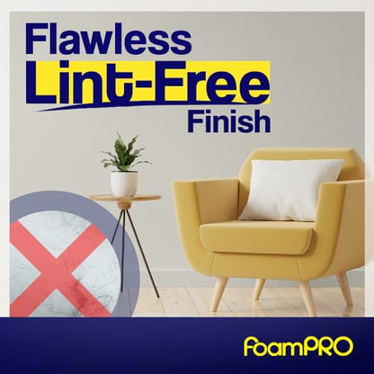 FoamPRO 209 Foam Paint Roller - 9" x 3/16" Foam Paint Roller for Many Unique Applications - Durable, Reliable, & Lint-Free Finish