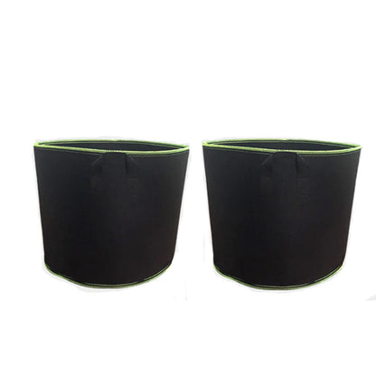 2 PCS Potato Grow Bags 40 Gallon with Flap Plant Grow Bags Garden Vegetable Planting Pots Grow Bags for Growing Potatoes Tomato and Fruits Outdoor 70cm/27.5inch Diameter 40cm/15.7inch Height