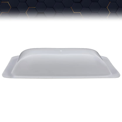PIT66 Skylight Cover for RV Camper & Food Truck, 14in x 22in, White, Compatible with RV Camper