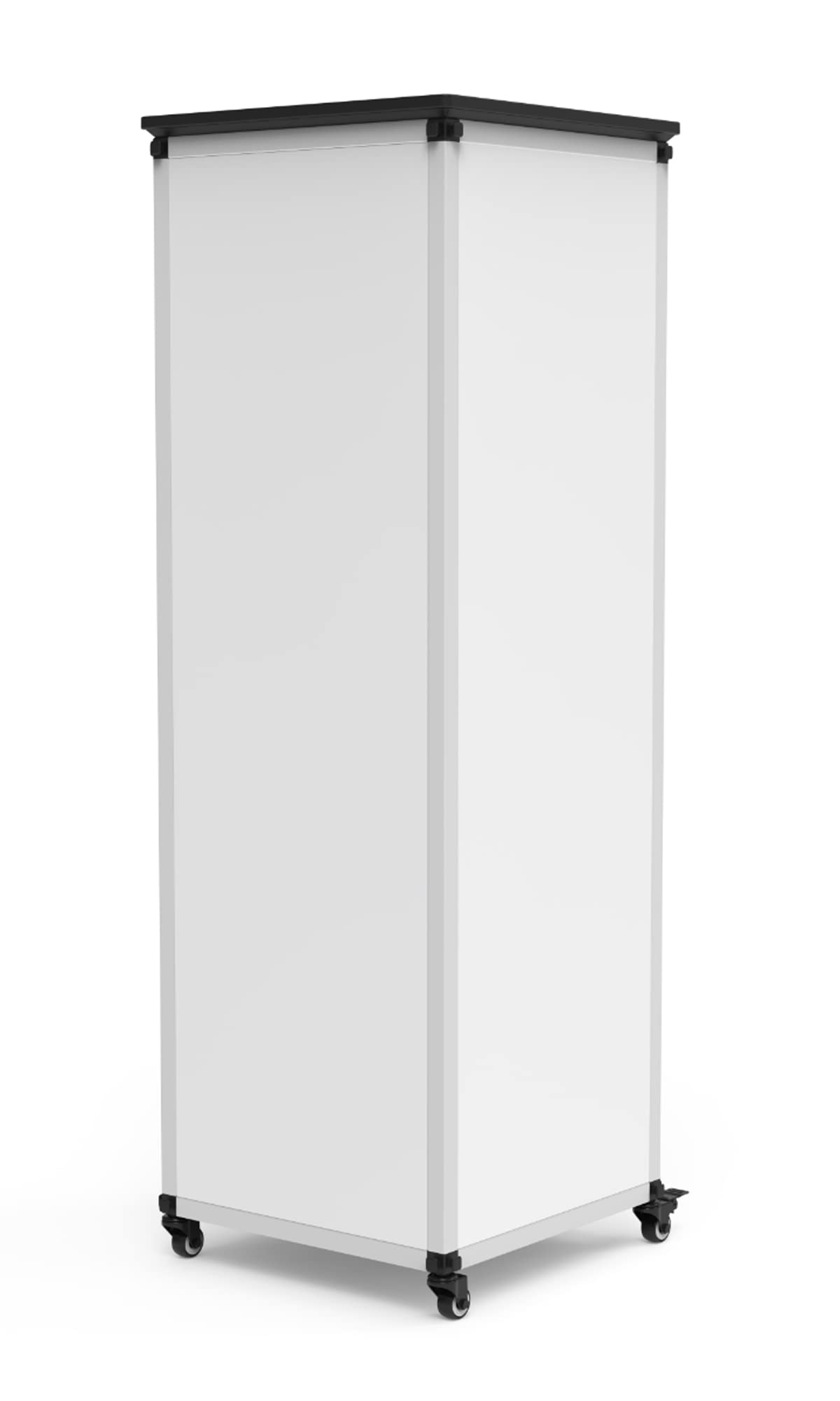 LUXOR MBSCB05 Modular Teacher Storage Cabinet - Narrow/Tall Module with Casters and Tabletop