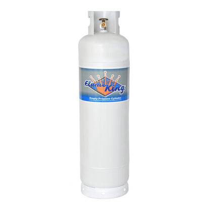 Flame King 60LB POL Steel Propane Tank Refillable Cylinder for RV, Lunch Truck