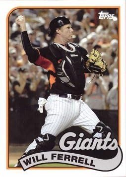 2015 Topps Archives Will Ferrell #WF-8 Will Ferrell Baseball Card - San Francisco Giants