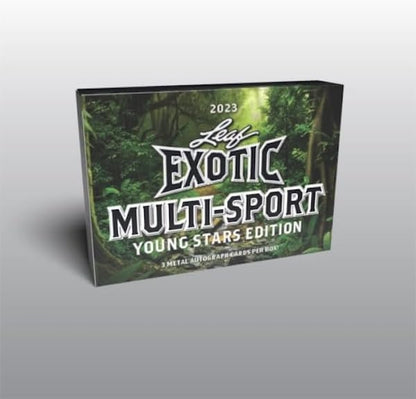 2023 Leaf Exotic Multi-Sport Rookies Hobby Box