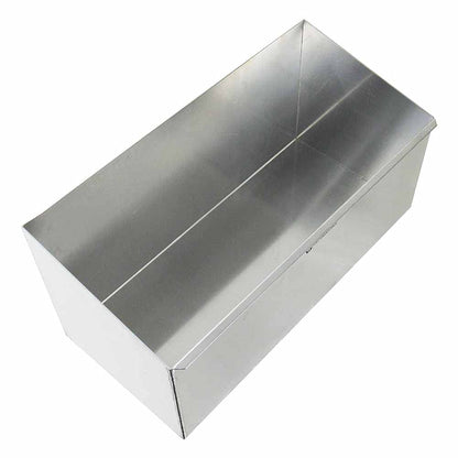 Pit Posse 430 Double Aluminum Utility Fuel Jug Holder Rack Fits Two 5 Gallon Gas Containers - Made in USA - Storage Organizer Enclosed Race Trailer Garage Shop (Silver)