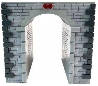 General Jim’s Railway Train Tunnel Building Blocks Set 478 Pieces L Scale Train Layout Accessory Compatible with Major Brands GJ-GTT