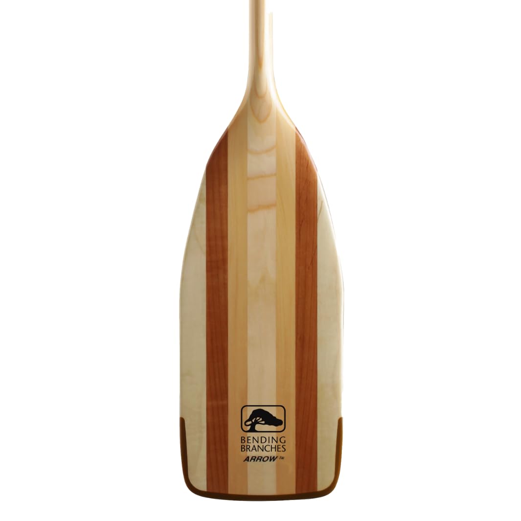 BENDING BRANCHES Arrow Wood Canoe Paddle for Rivers or Lakes, 56in