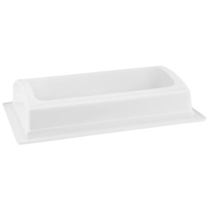 RecPro RV Skylight Inner Dome, Clear Window, 14in x 22in, Model RP-5053, White