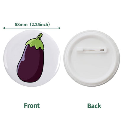 Mostme 200 Sets 58mm/2.25 inch Button Supplies Button Parts for Buttons Maker Machine 58mm, Round Badge Blank Buttons Pins, Includes Plastic Pin Back Cover, Metal Cover, Clear Film&Blank Paper