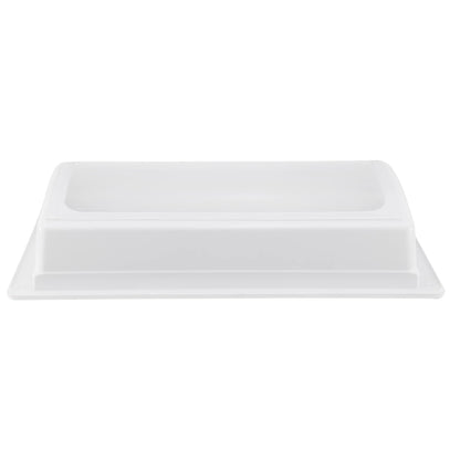 RecPro RV Skylight Inner Dome, Clear Window, 14in x 22in, Model RP-5053, White