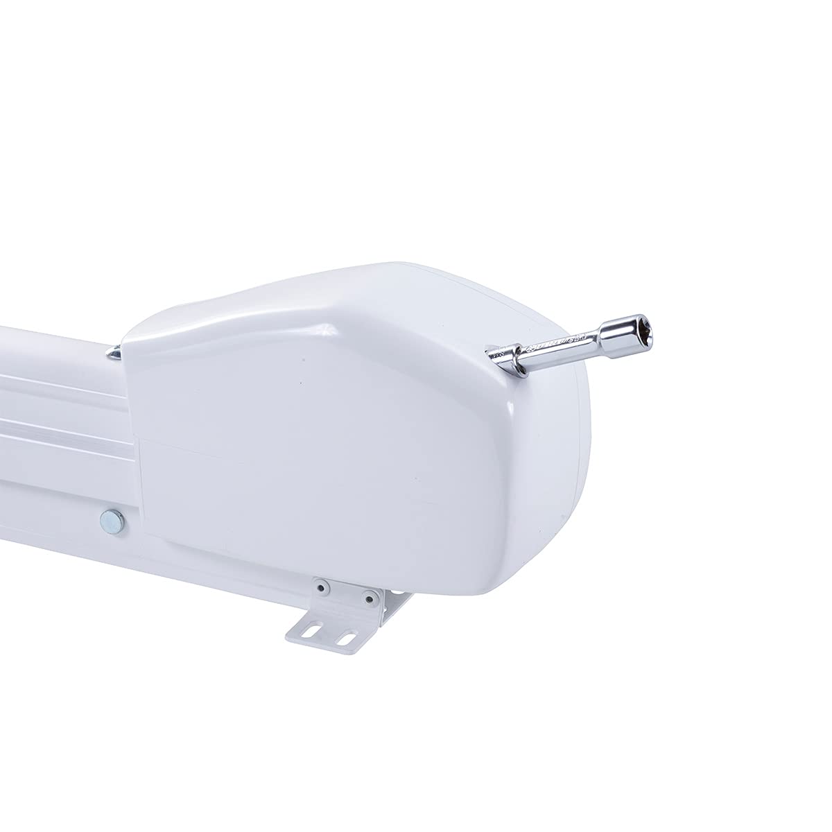 Solera® Standard 12V Universal RV Awning Arms & Hardware Kit, White – Standard 12V RV Awning arms Automatically Extend or Retract – Compatible with Dometic® and Carefree® awnings – 434724