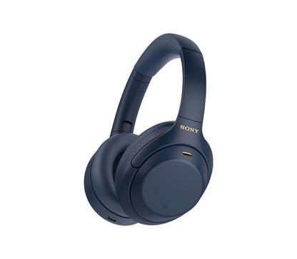 Sony WH-1000XM4 Wireless Premium Noise Canceling Overhead Headphones, Blue (Renewed)