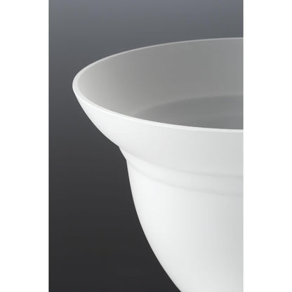 Progress Lighting P3184-77 2-Light Close-To-Ceiling with A Tea Stained Bell-Shaped Glass Bowl, Forged Bronze