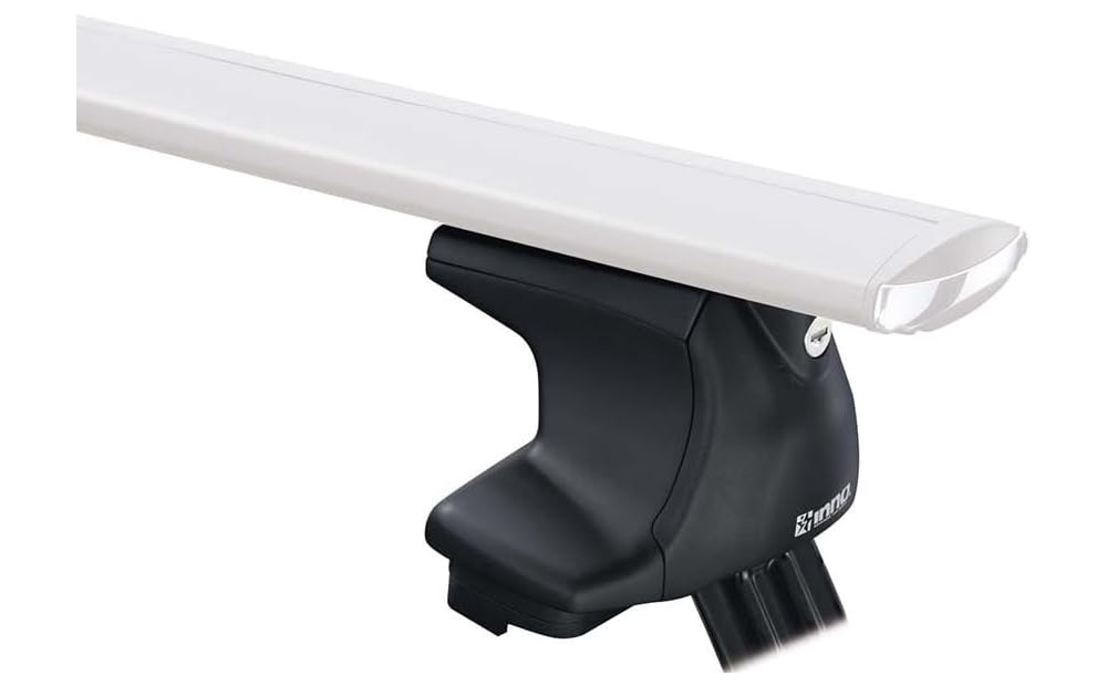 INNO XS250 Aero Low Profile Base Stays for Smooth Roof THROUGH (Set of 4) , Black , 2 7/8 in (73 mm)