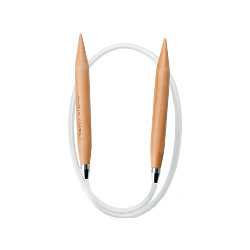 ChiaoGoo 2032-35 32-Inch Bamboo Circular Knitting Needles, 35/19mm