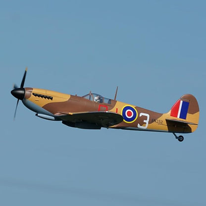 Spitfire 1.2m Warbird RC Airplane RC Fighter PNP (Transmitter Receiver or Battery NOT Included) (Brown)