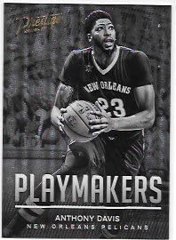 Anthony Davis 2016-17 Prestige Playmakers New Orleans Pelicans Insert Card #19
