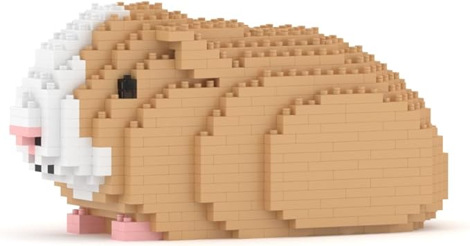 JEKCA Guinea Pig 01S | Animal Plastic Building Blocks | Age 14+