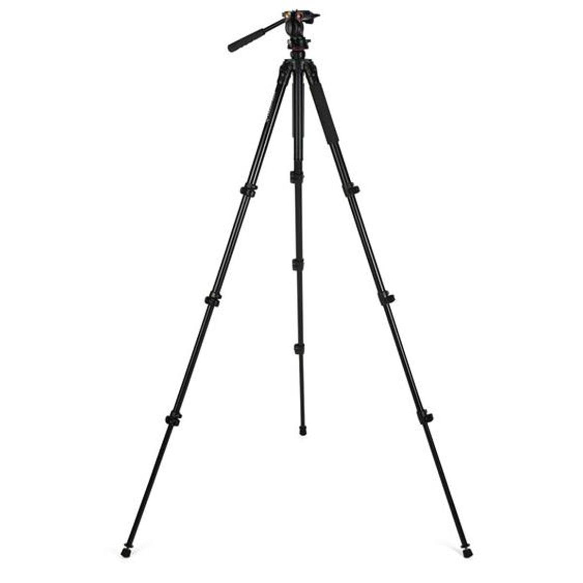 Celestron – Regal Premium Tripod – Durable Aluminum Support with Extendable Center Column – Swappable Feet for Any Surface – Works with Spotting Scope, Binoculars, Camera, Telescope