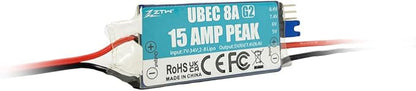 ZTW UBEC Current 15A Peak Continuous 8A 8.4V 6.0V 5.5V 5.0V Adjustable for The Rc Airplane Helicopter and OPTO ESC