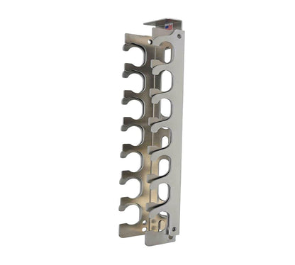 Mytee Products 24" Aluminum Locking Ratchet Binder Rack - Made in USA (Holds 7 Binders)