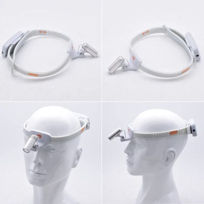Tankredrug 3W LED Ultra-Light Headband Examination Headlight Headlamp with Filter Head Light Lamp
