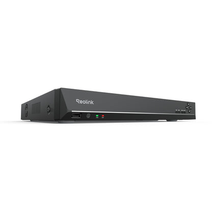 REOLINK 36CH Network Video Recorder for Home Security Camera System, No PoE Port, Requires Reolink PoE Switch, Integrated O/I Alarm System, Up to 48TB Storage, No HDD Included, RLN36