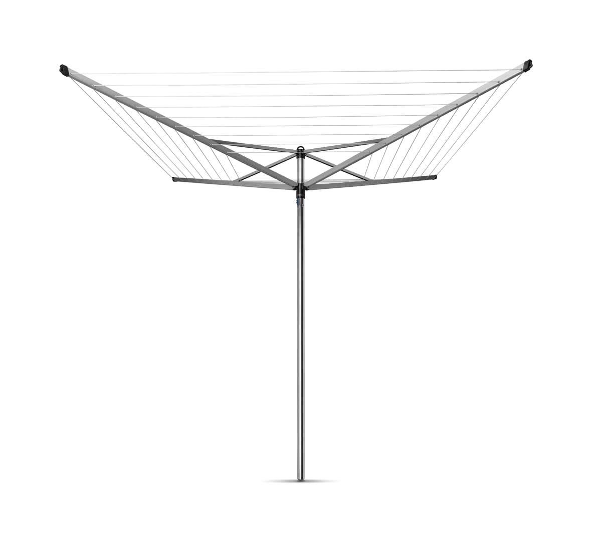 Brabantia Topspinner Outdoor 4 Arm Spinning Clothesline Rotating & Clothes Drying Rack Cover - Weather Resistant Material - Zip Closure - Outdoor - Drying Rack Protection