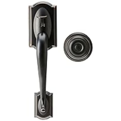 Schlage Encode Smart WiFi Deadbolt Lock for Front Door - Keyless Entry with App or Touchscreen - Works with Alexa, Hey Google, & Airbnb - Create Codes for Guests - Matte Black