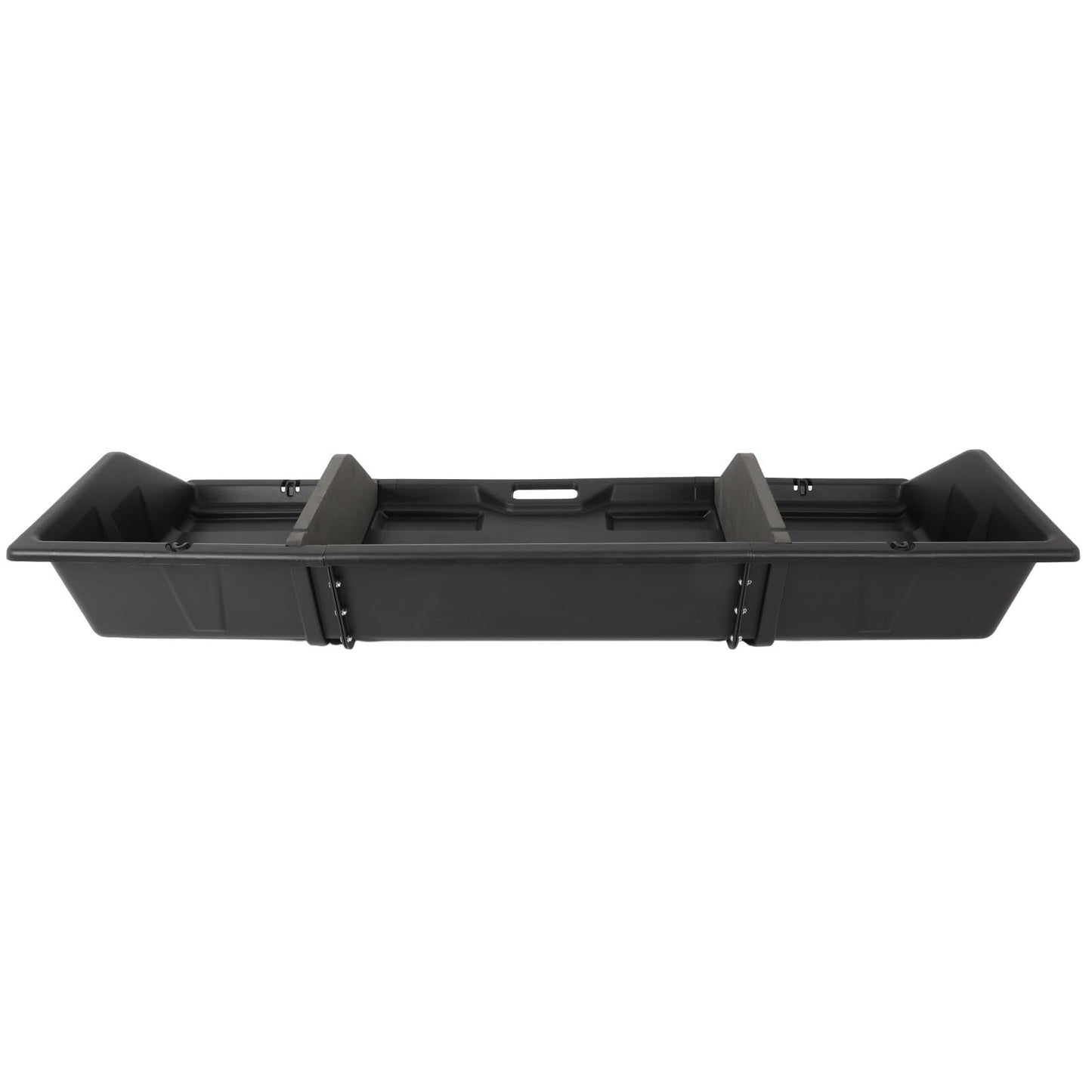 SCITOO 56" PP|Plastic Truck Bed Tool Box,Heavy Duty Crossover Storage for Most Full Size Pickups,Lockable Weatherproof Chest,Fits 56"WX10"DX10"H Truck Beds,Easy Access to Load and Unload