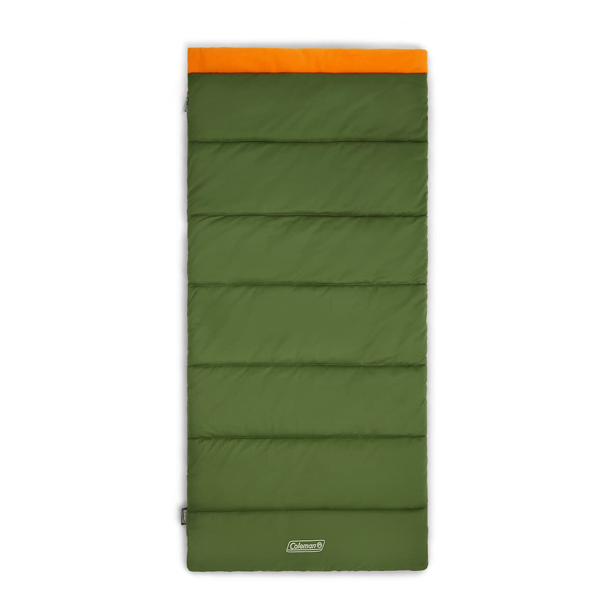 Coleman Big Game 0°F Big & Tall Sleeping Bag Cold Weather Adult Sleeping Bag with Eco-Conscious Filling Sherpa & Flannel Lining 2-Way Zipper Fits Campers up to 6'5
