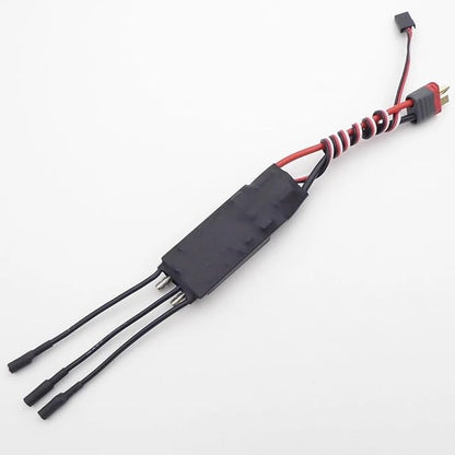 RC Boat 2440 KV4500 Brushless Motor 2S-3S 40A 5V/3A ESC and Water Cooling Jacket Kit for RC Boat Jet Drive Speed Boat Marine