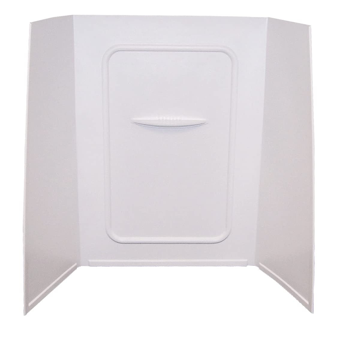 Lippert Replacement 24" x 36" x 62" White Bathtub Wall Surround with Scratch-Resistant ABS Acrylic for RVs, Manufactured Homes, Travel Trailers, 5th Wheels, Motorhomes - WPF243662SPK