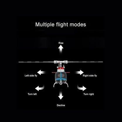 RC ERA 1/33 Scale C138 Pro Bell 206 RC Helicopter 2.4G 6CH 6-Axis Gyro Flybarless Heli with Optical Flow Upside Down 3D Rolling One-Key Takeoff(1 Battery)