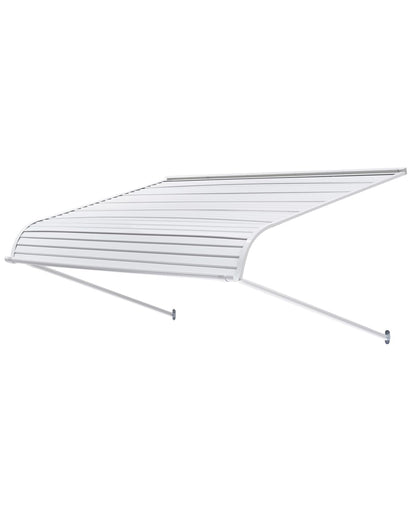 VEVOR Aluminum Awning 60 x 42 in, Durable Window Awning Door Canopy, Lightweight and Stable Aluminum Awnings for Doors Exterior Rain Snow Sunlight Protection for Door Entrance Windows Patio Porch