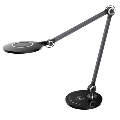Dainolite Alina Table Lamp 1-Light 10W Plastic Black Model ALA-1910LEDT-BK