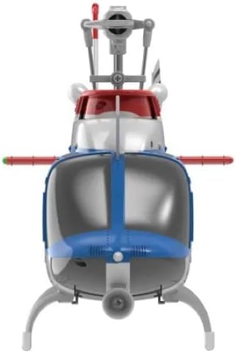 RC ERA C138-PRO Bell-206 Brushless Stabilized 6-Axis Gyroscope 6CH 3D RC Helicopter With Optical Flow Sensor and Upgraded Transmitter - Remote Control Helicopter RTF For Beginner &amp Adults (Blue)