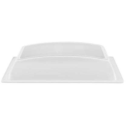 RecPro RV Skylight Inner Dome, Clear Window, 14in x 22in, Model RP-5051, White