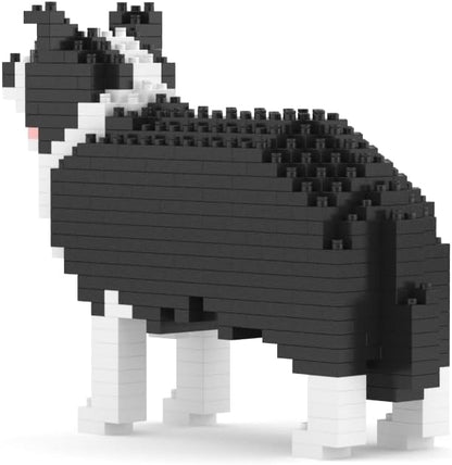 JEKCA Border Collie Mini 01S | Mini Dog Plastic Building Blocks | Age 14+