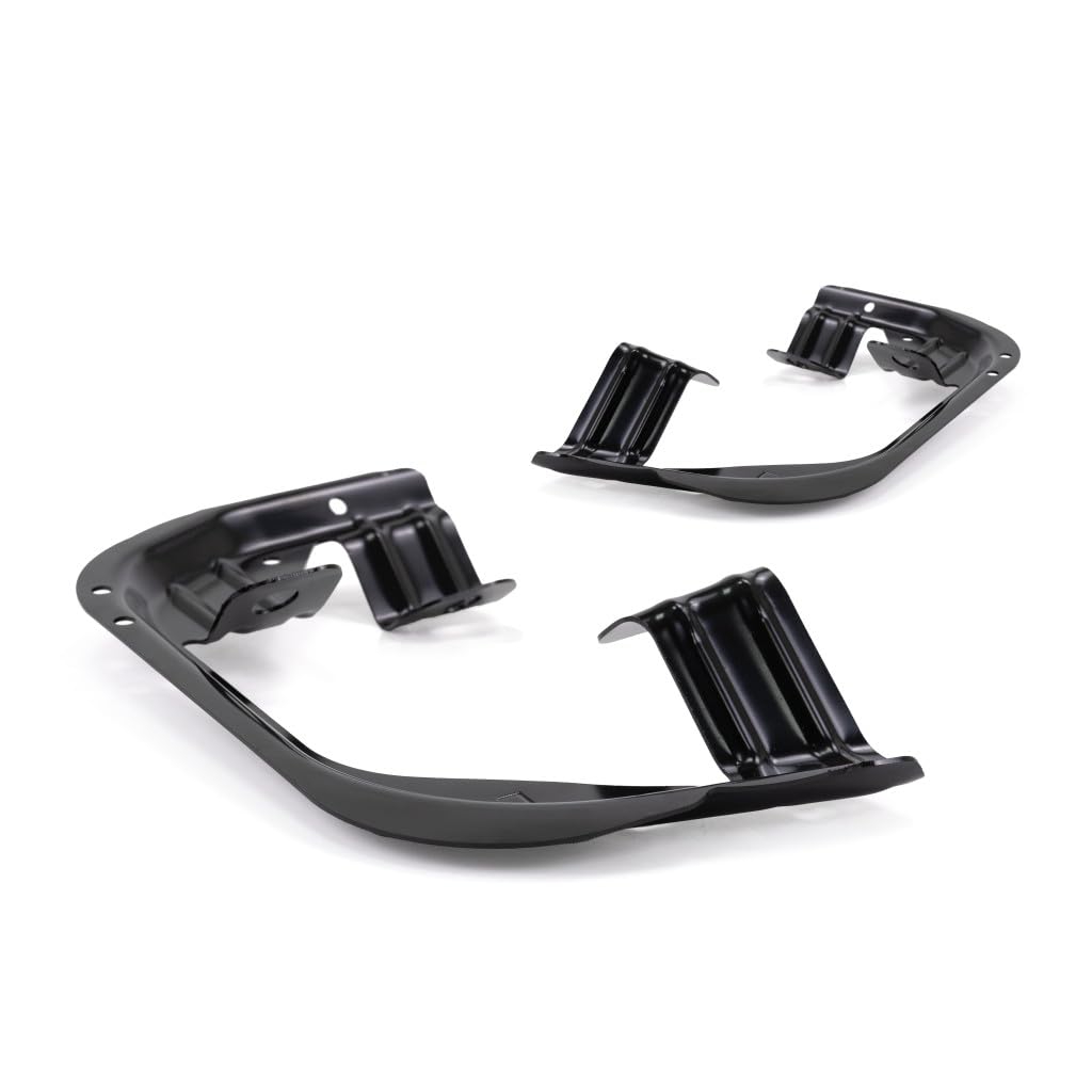 KarParts360 Fog Light Bracket Pair for 2011-2018 RAM 1500/2500/3500, Steel, Model CLX-M0-USA-REPD013701-CL