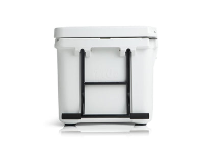 Blue Coolers Ark Series with Wheels 110 Quart, Roto-Molded Ice Cooler | Large Ice Chest Holds Ice up to 10 Days | (White)