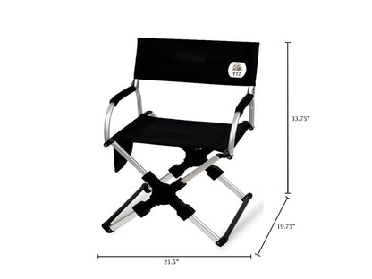 YTZ Outdoor [2024 Portable Camping Chair with Carry Bag, Compact, Lightweight Collapsible Arm Chair for Outdoor Camping, Sports, Tailgates, Beach, and Fishing; Supports up to 250lbs