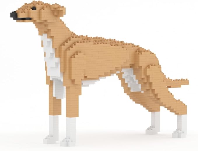 JEKCA Greyhound 01S-M01 | Dog Plastic Building Blocks | Age 14+