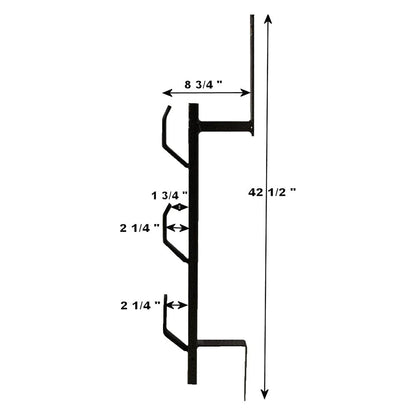 RACK'EM MFG 3 Place Trimmer Rack
