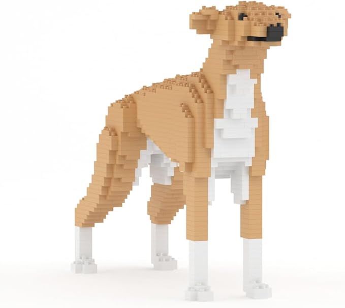 JEKCA Greyhound 01S-M01 | Dog Plastic Building Blocks | Age 14+
