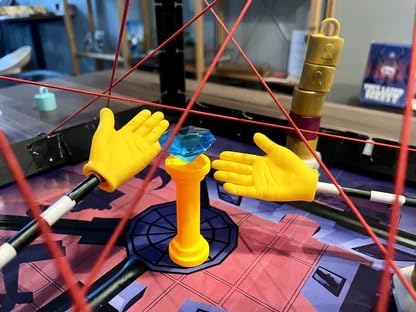 Tiny Laser Heist - A Hilariously Awkward 3D Heist Game Base + Expansion Pack 3+ Players Every Round is a Mini Escape Room