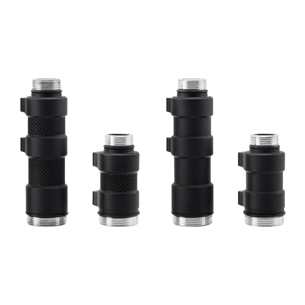 Z-BOLT® Dual Switch Cable Port Tailcap (Matte Black) for 3V/6V Malkoff, Blazer LEP & LED 18350/18650 Light Bodies & Surefire M300/340/M600/640DF Lights (DS00 Type Functionality)